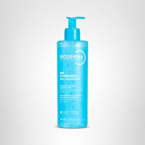 Bioderma Hydrabio uso diario, perfecto para rutina de limpieza suave.
