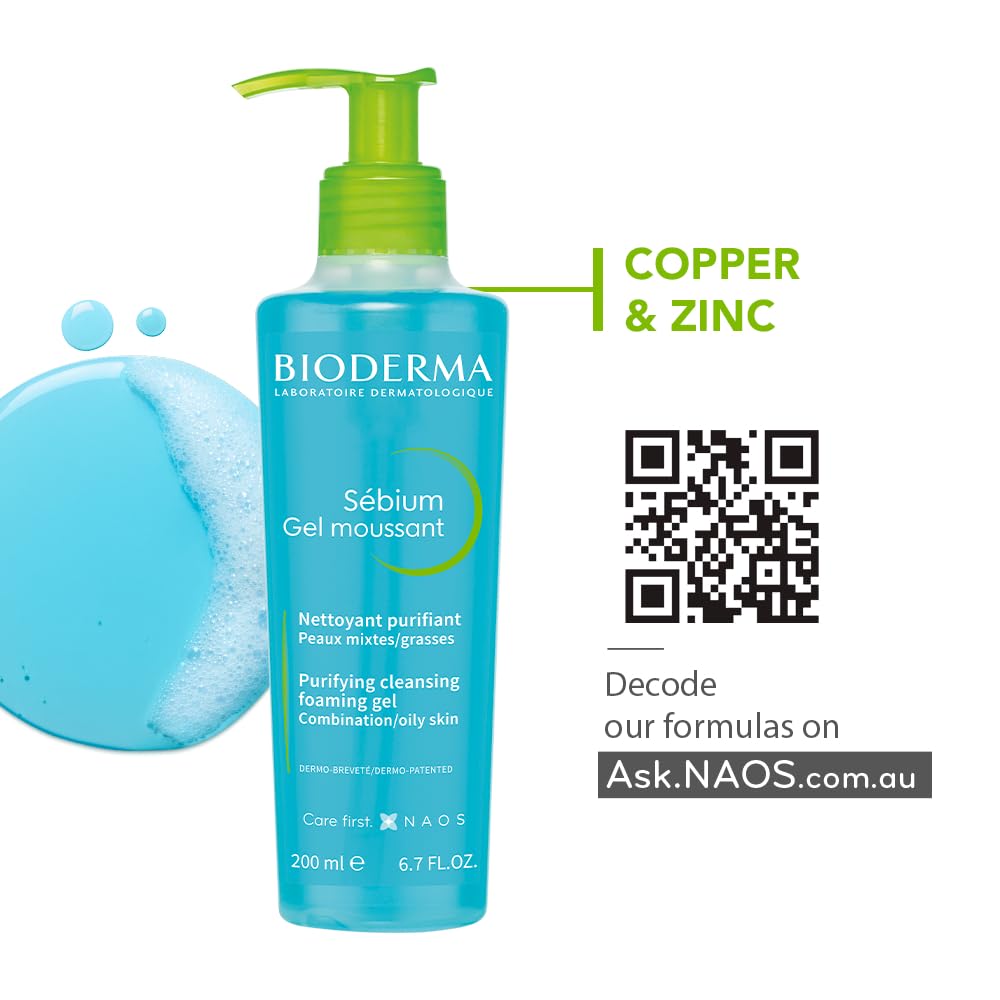 Envase elegante de Bioderma Sébium Gel que facilita el uso diario.