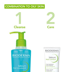 Etiqueta frontal de Bioderma Sébium Gel para referencia rápida y confianza.