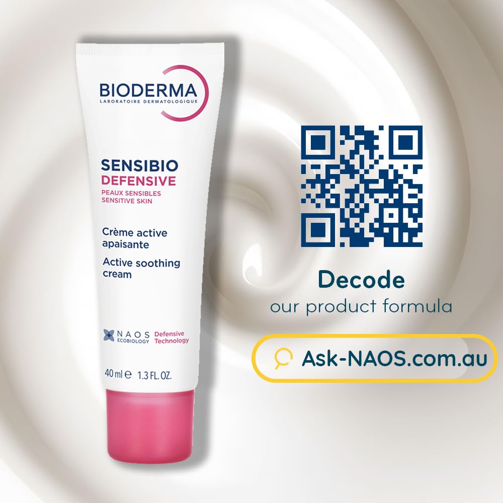 Acabado mate de Bioderma Sensibio Defensive en piel sensible y confortable.