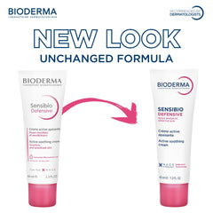Dispensador ergonómico de Bioderma Sensibio Defensive facilita la rutina.