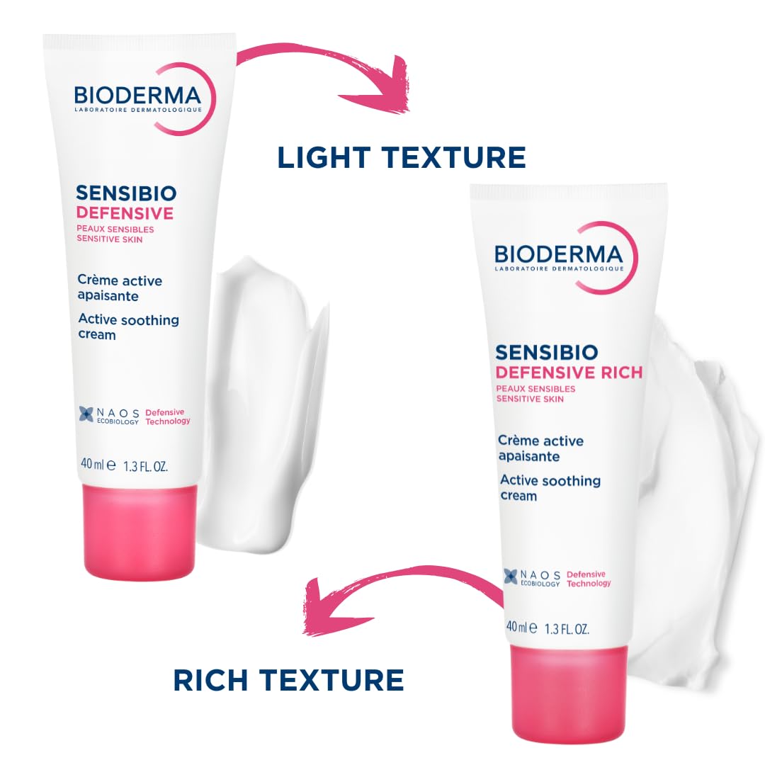 Rutina diaria con Bioderma Sensibio Defensive para piel sensible.