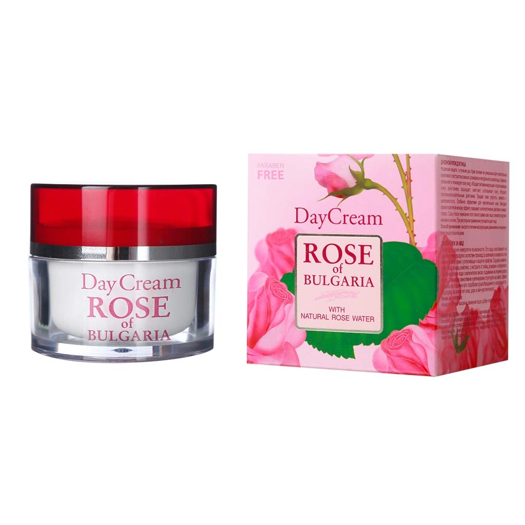 Biofresh Rosa de Bulgaria crema de día, ingredientes de rosa para cuidado diario.