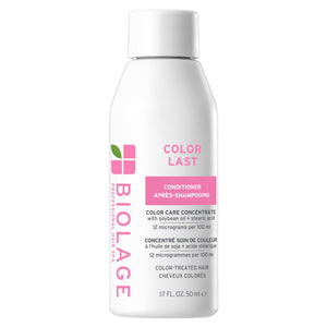 Biolage Color Last Acondicionador en botella aporta brillo duradero al color tratado