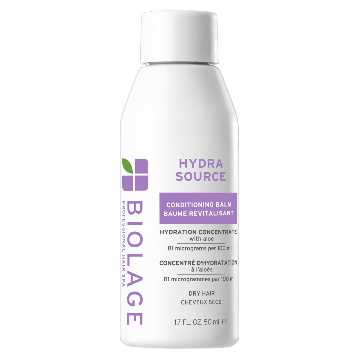 Biolage Hydra Source acondicionador en frasco para hidratación ligera del cabello seco