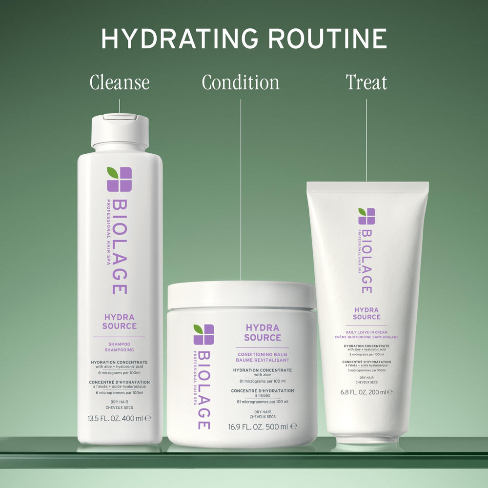 Suavidad al tacto con Biolage Hydra Source
