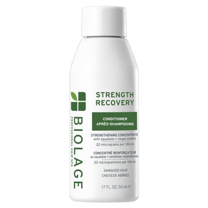 Biolage Strength Recovery Conditioner: envase y etiqueta visibles para compra clara.