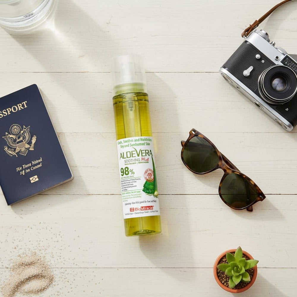 BioMiracle botella de 115 ml para llevar en bolso.