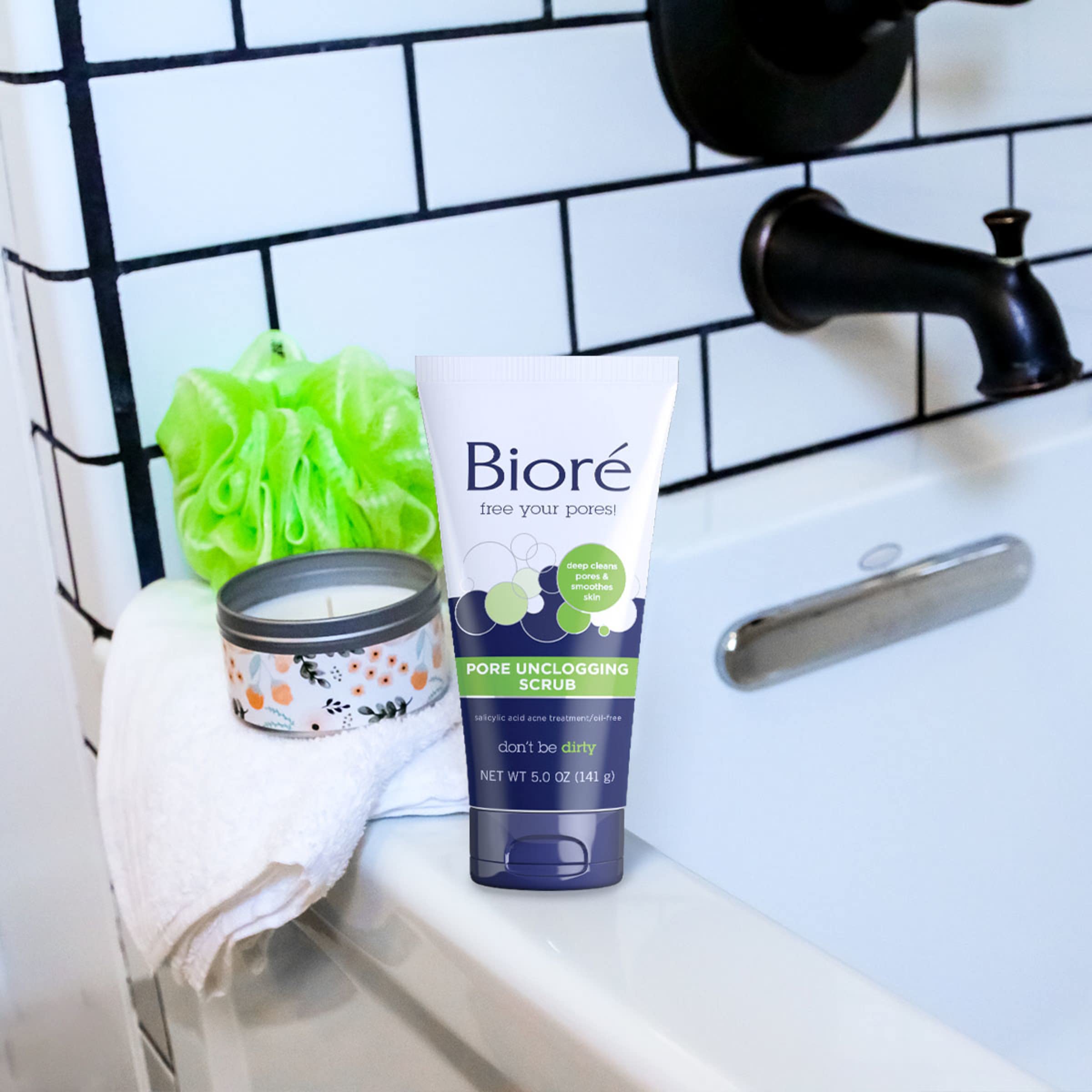 Bioré exfoliante piel suave desde el primer uso