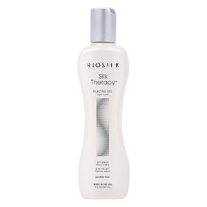 BioSilk Silk Therapy Glazing Gel brillo ligero para cabello sedoso
