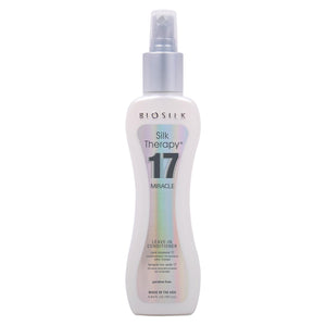 BioSilk Terapia de Seda Milagro 17: tratamiento sin enjuague deja cabello suave y brillante