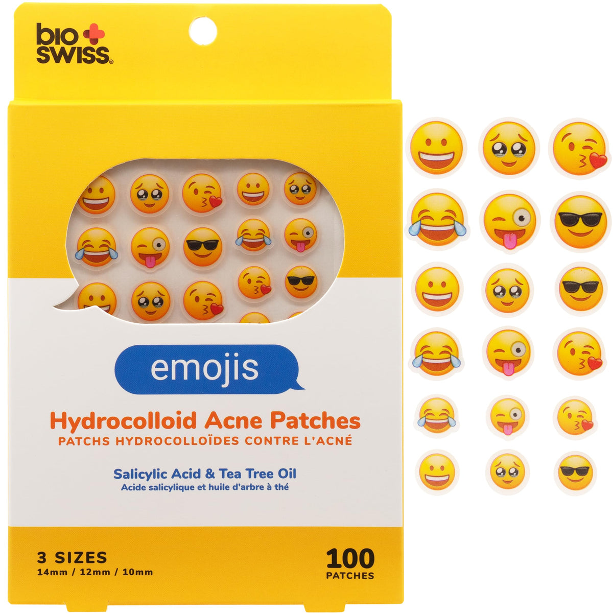 BioSwiss Emojis patches: diseños alegres para cubrir imperfecciones sin irritar la piel