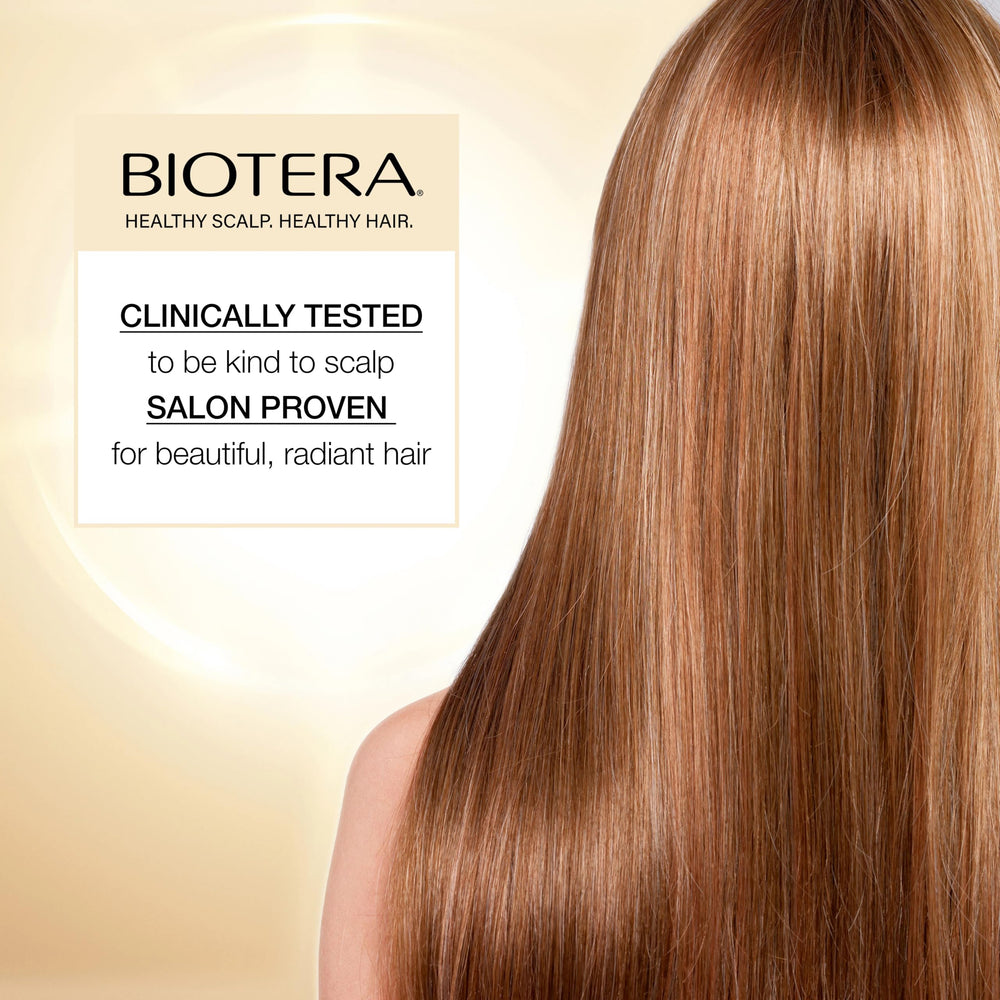 Biotera cabello largo terminaciones fuertes, menor daño.