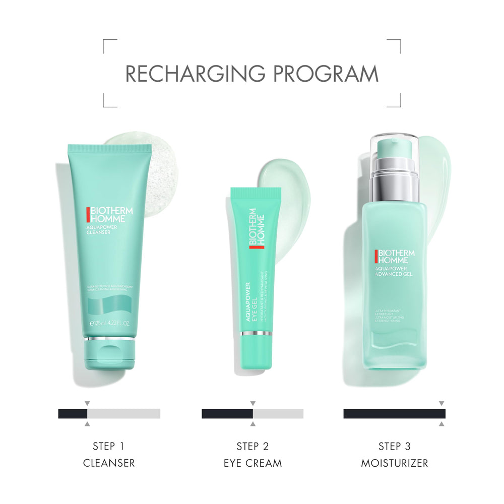 Biotherm Aquapower envase reciclado que cuida los océanos.