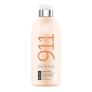 Biotop Professional 911 Quinoa Champú-botella muestra envase elegante para uso diario.