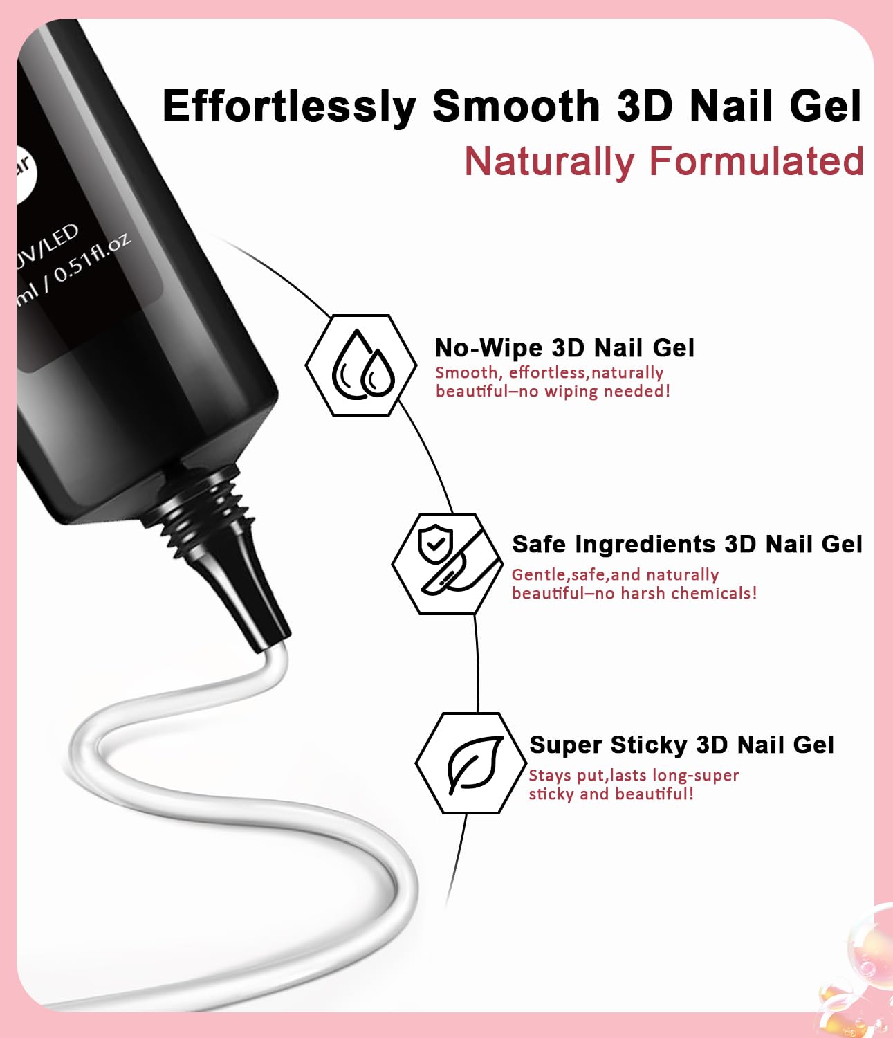BISHENGYF aplicación polvo cromo para efectos brillantes en nail art.
