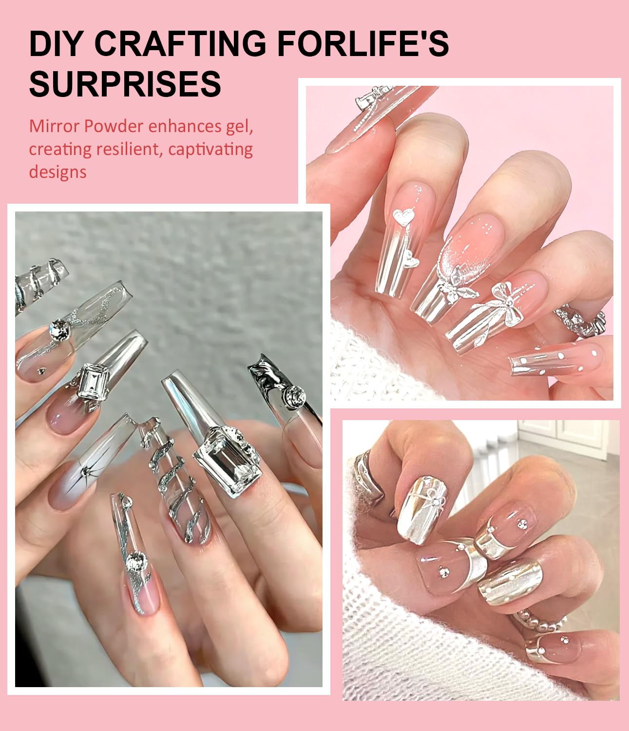 Regalo perfecto para amantes del arte de uñas y bricolaje.