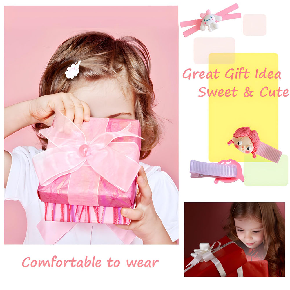 BIUCHY set accesorios pelo infantil, ideal para conjuntos de niñas y bebes.
