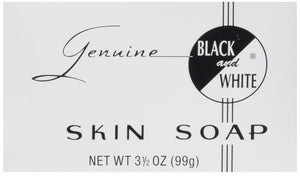Black and White Jabon piel fresca con espuma suave para uso diario