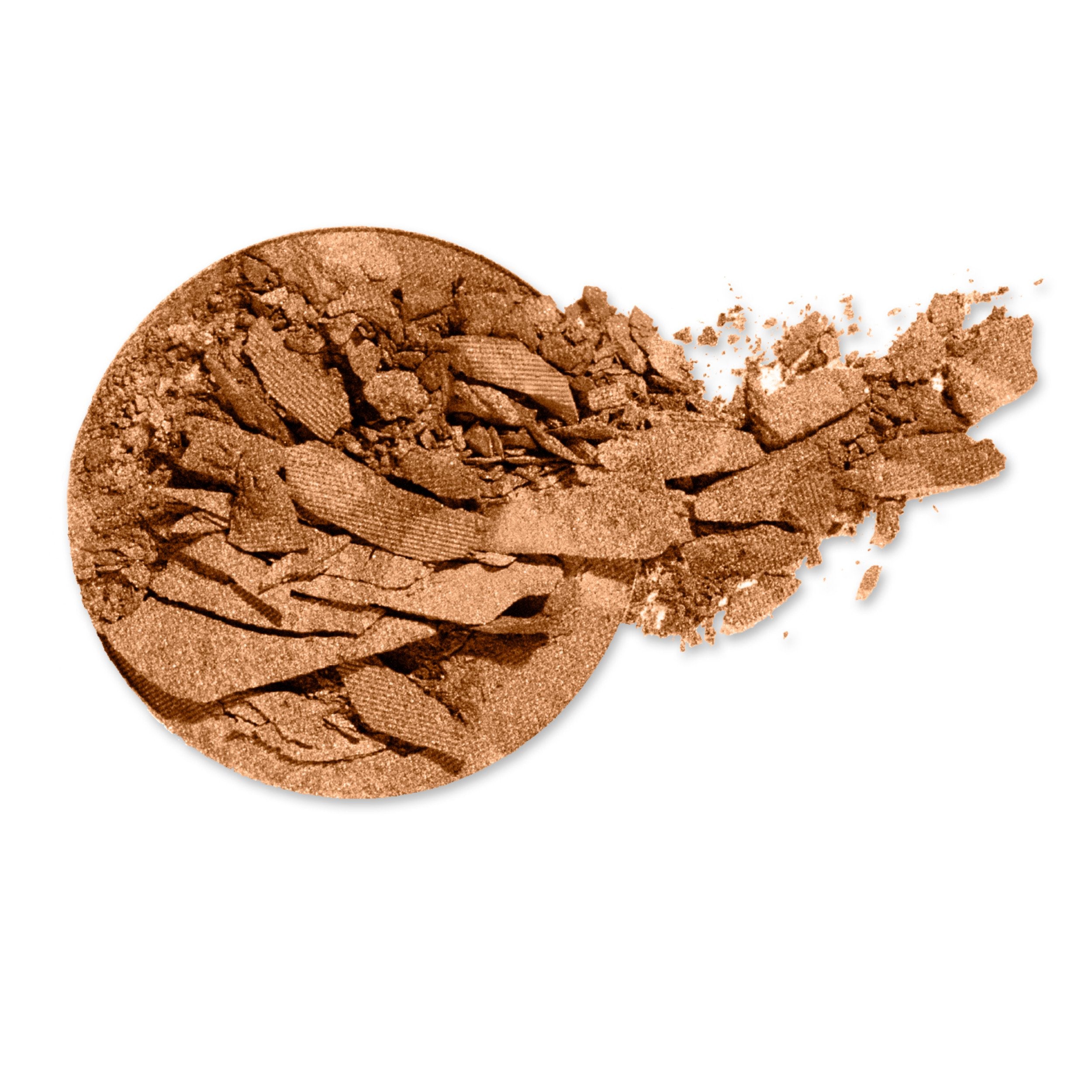 Aplicación suave del bronceador Artisan Color Gingersnap, tono cálido para piel radiante