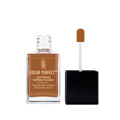 Black Radiance Color Perfect Liquid Maquillaje Cashmere: botella para una aplicación suave y cobertura uniforme.