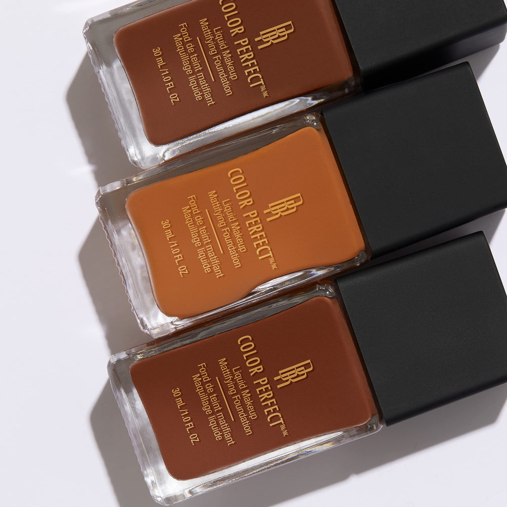 Black Radiance Color Perfect Liquid Maquillaje Cashmere: textura ligera para un acabado natural.