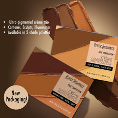 Black Radiance contorno paleta definición de pómulos con tono natural