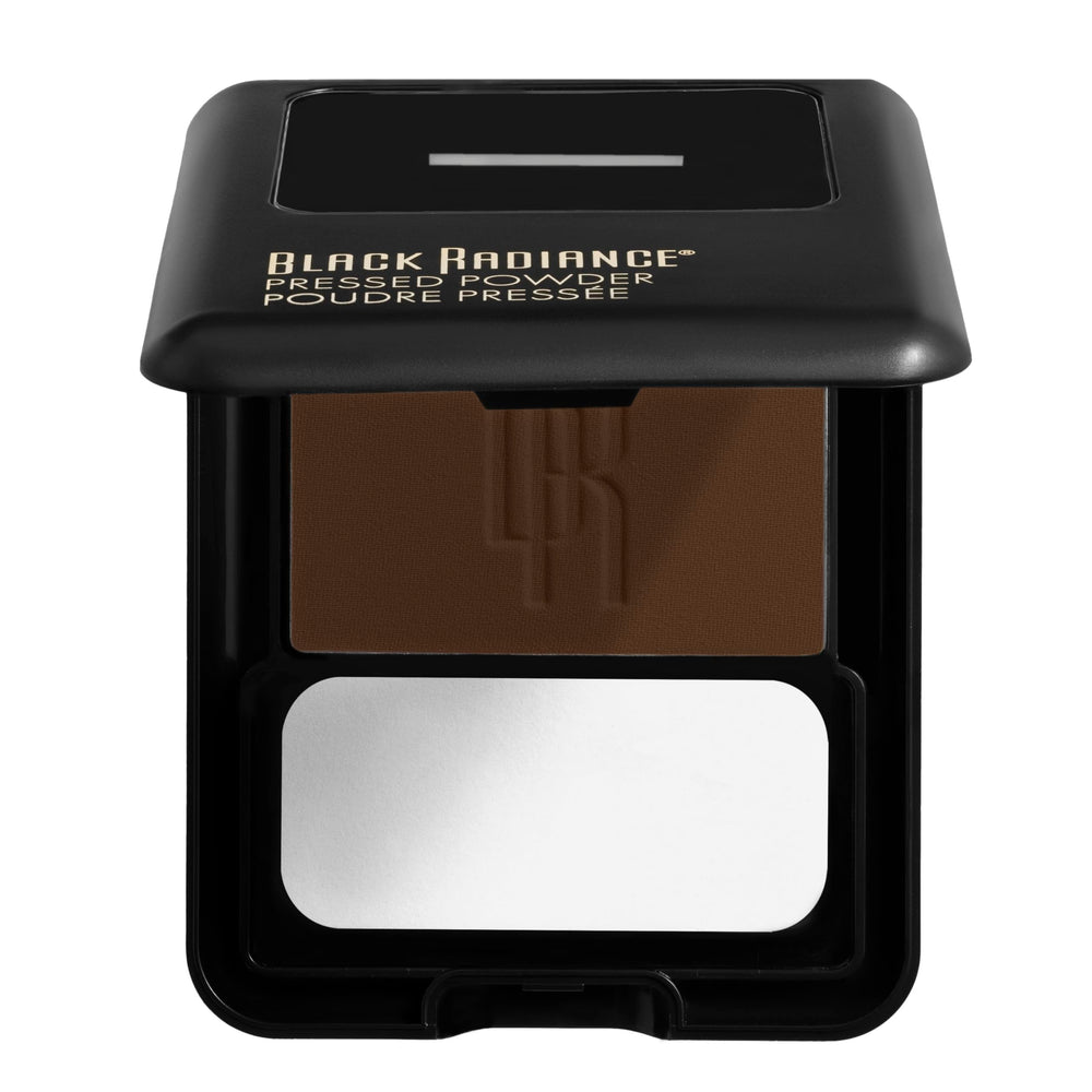 Black Radiance polvo prensado con control de brillo para pieles oscuras