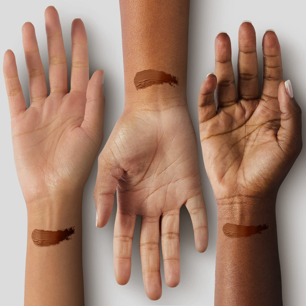 Black Radiance textura pigmento rico, cobertura ajustable