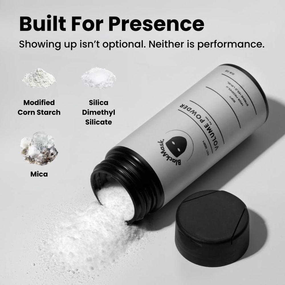 BlackMask Texture Powder, ingredientes naturales para un acabado suave