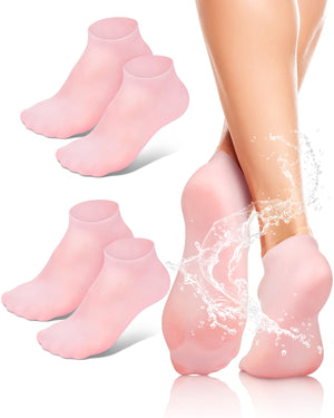 Calcetines de silicona BLATOWN para humectar pies y suavizar piel.