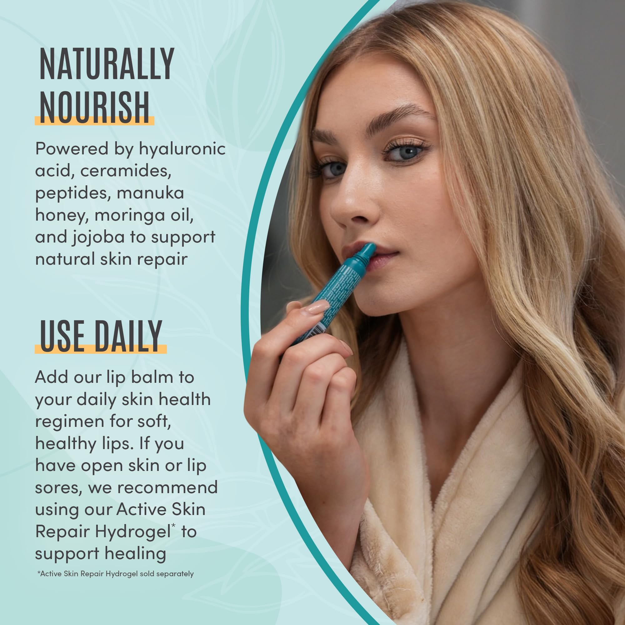 BLDG ACTIVE uso diario para labios suaves y saludables