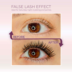 Blinc UltraVolume Mascara: aplicador curvo para pestañas más definidas y curvadas.