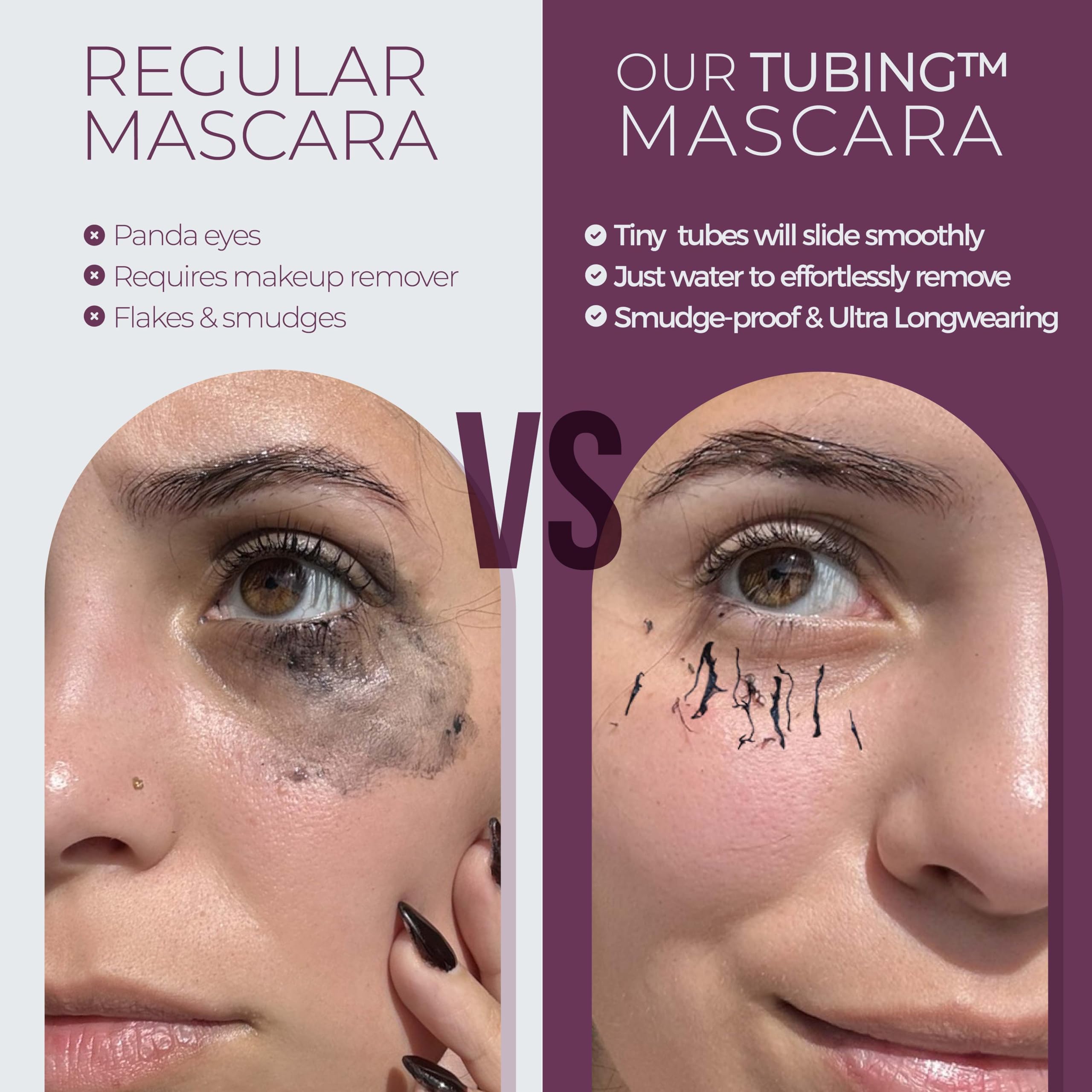 Blinc UltraVolume Mascara: extensiones de pestañas compatibles sin dañar adhesivos.