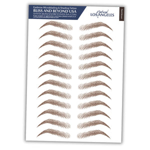 Bliss and Beyond USA: tatuajes cejas impermeables con pelo real para uso diario.