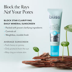 Bliss Block Star: aplicación facial diaria que se funde con la piel.