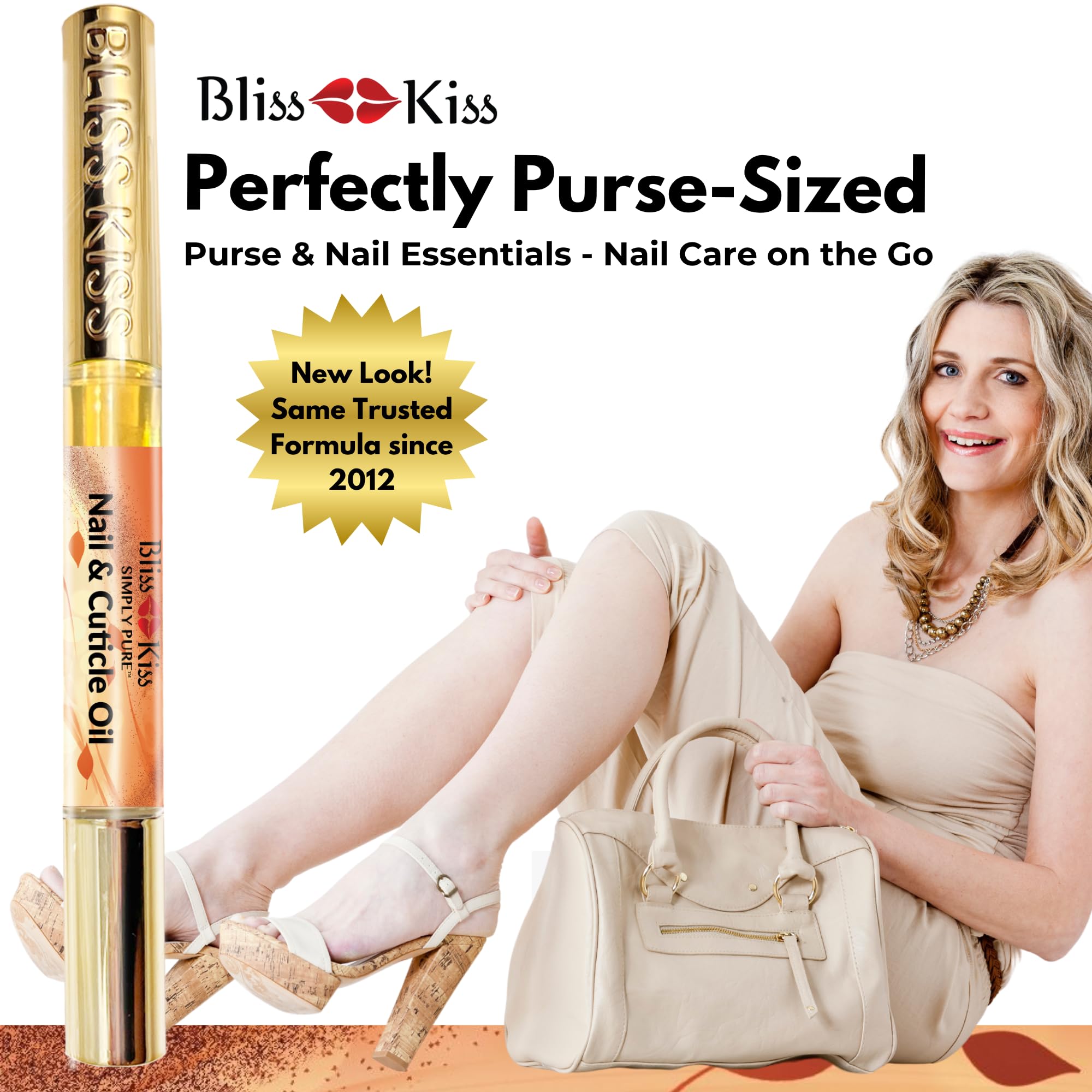 Bliss Kiss hidratación de cutículas para manos bien cuidadas.