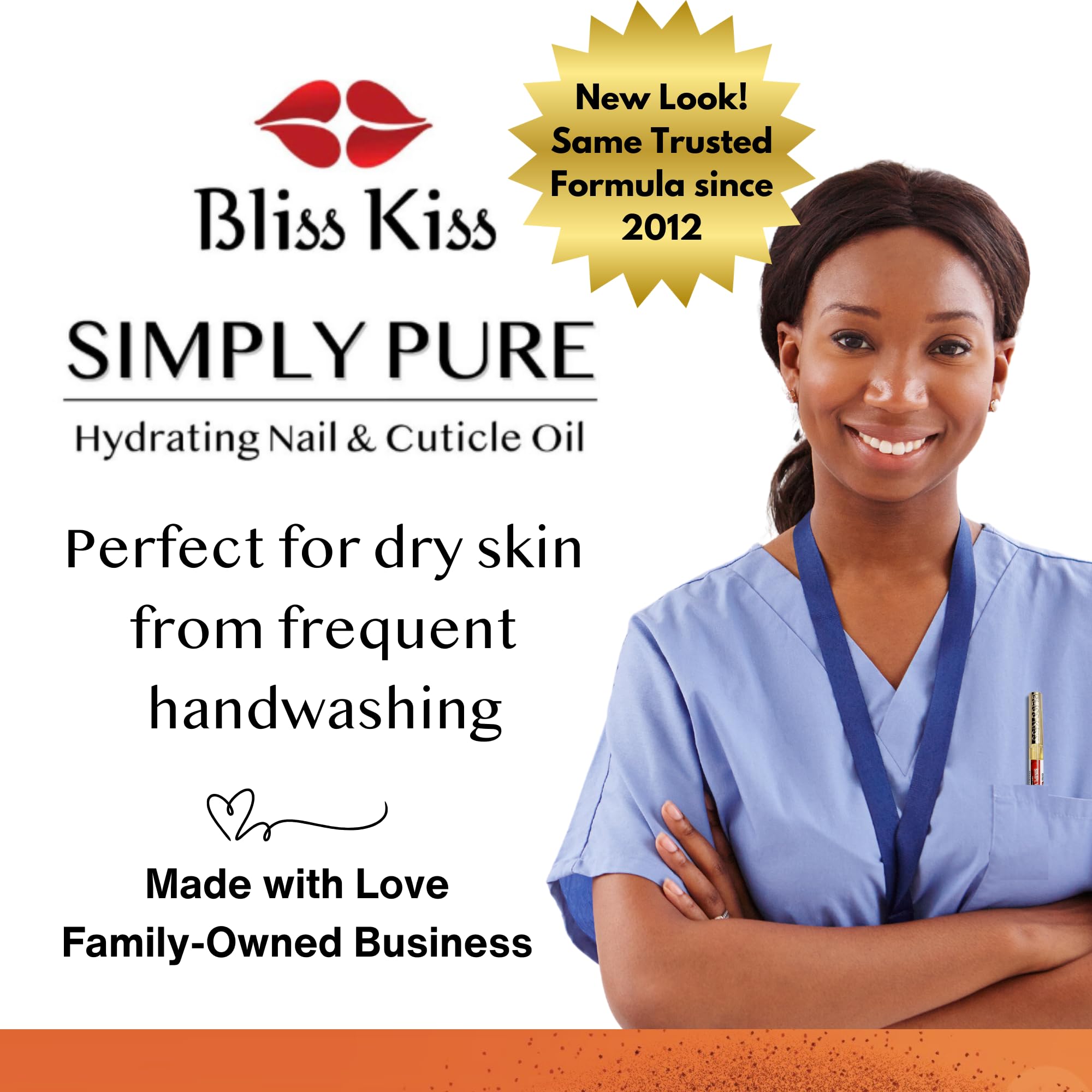 Bliss Kiss ingredientes de calidad sin residuos para uñas sanas.