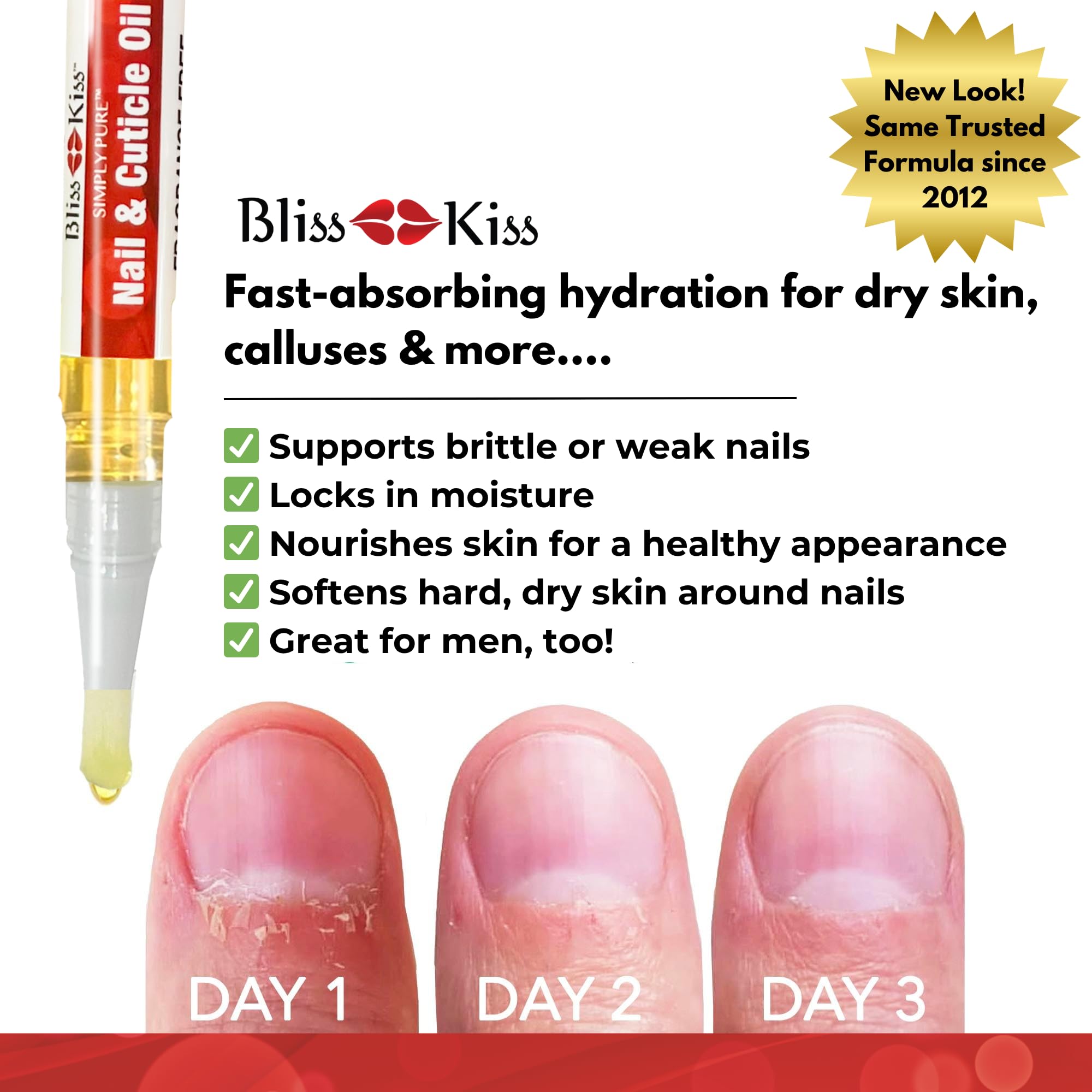Manos y uñas limpias gracias a Bliss Kiss tras lavados frecuentes.