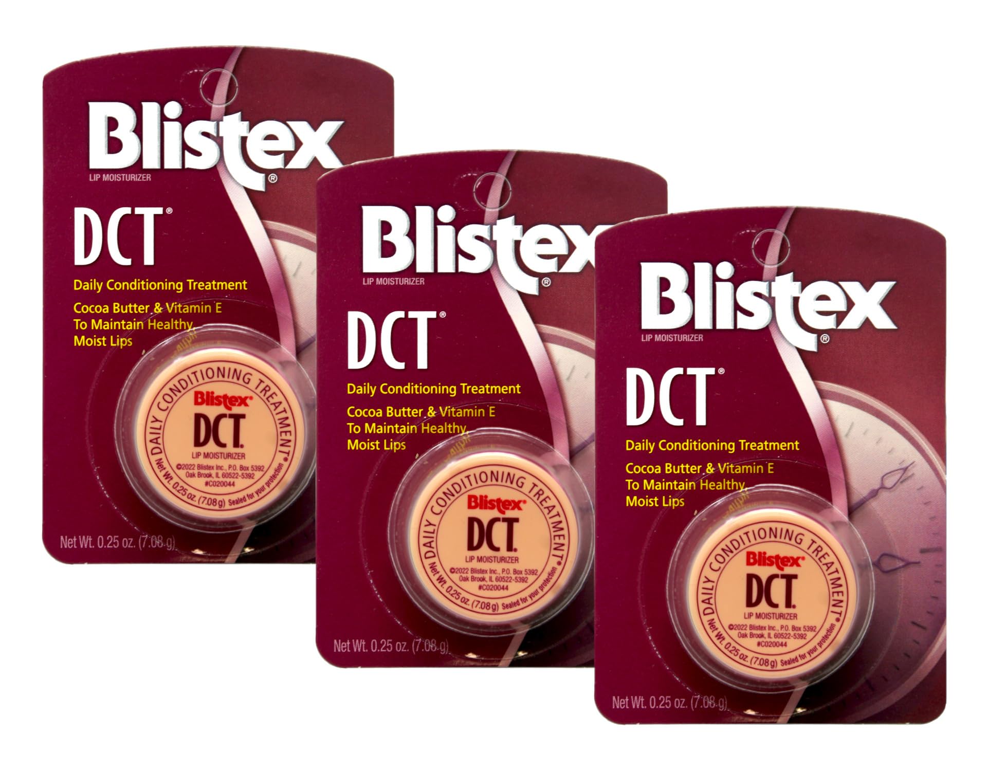 Blistex DCT, tarro diario, hidratación suave para los labios