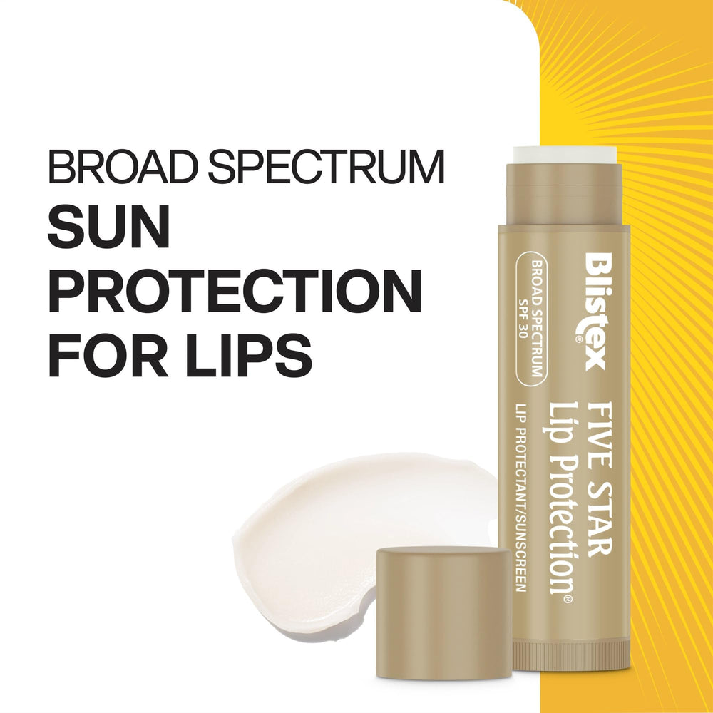 Barrera de viento creada por Blistex Five Star para labios protegidos