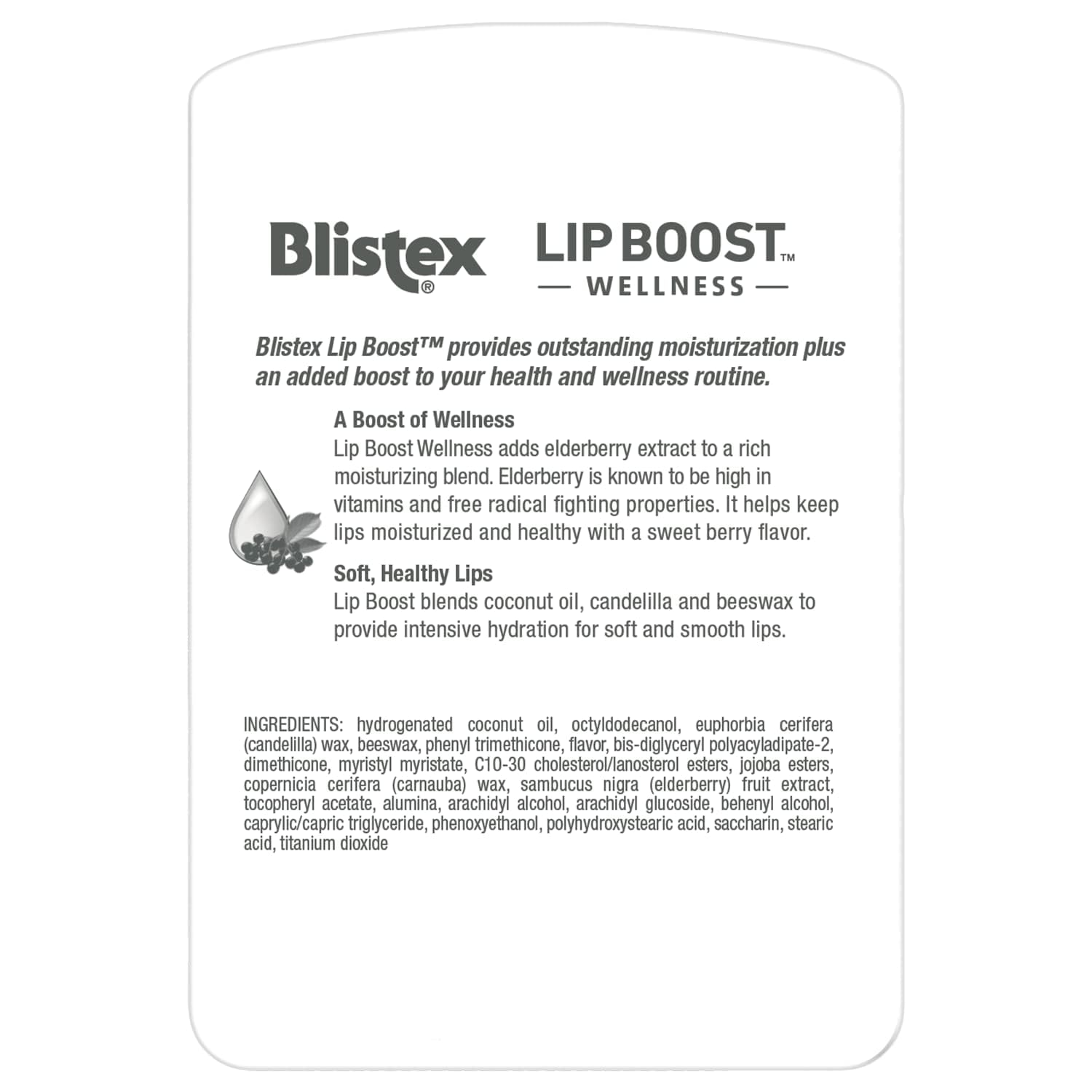 Blistex Lip Boost Wellness, aplicación suave, labios más suaves y nutridos