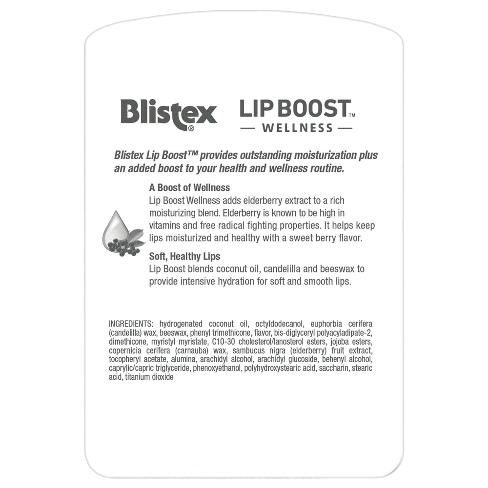 Blistex Lip Boost Wellness, aplicación suave, labios más suaves y nutridos