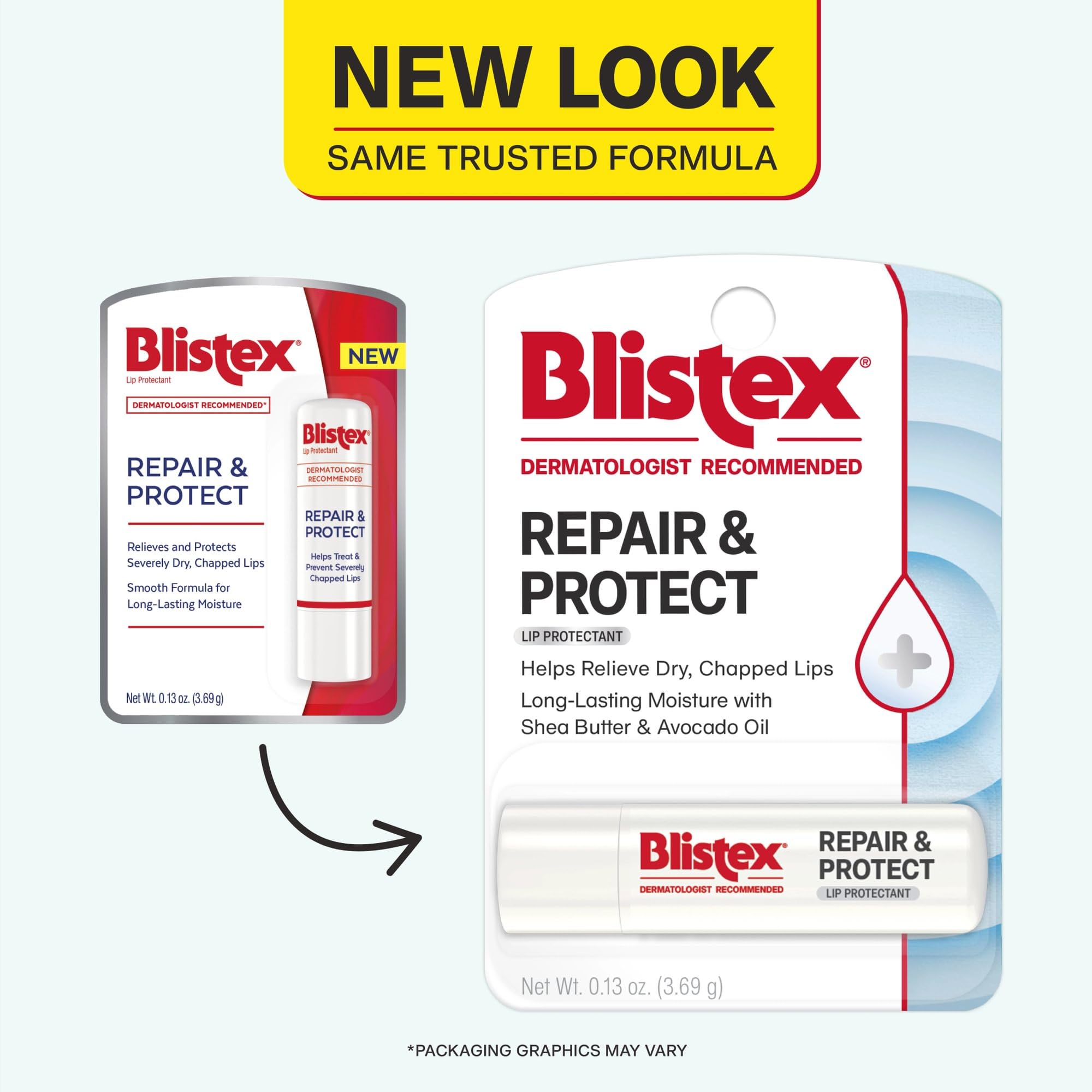 Blistex Reparar y Proteger: textura suave que hidrata profundamente.