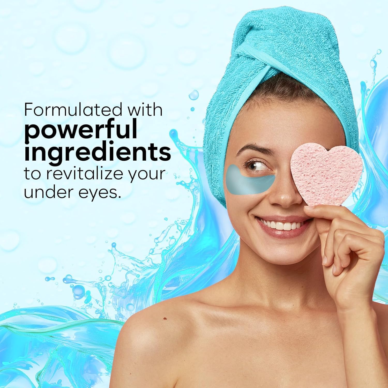 BLOOMORA hidratacion y elasticidad parches ojos: piel del contorno más suave.