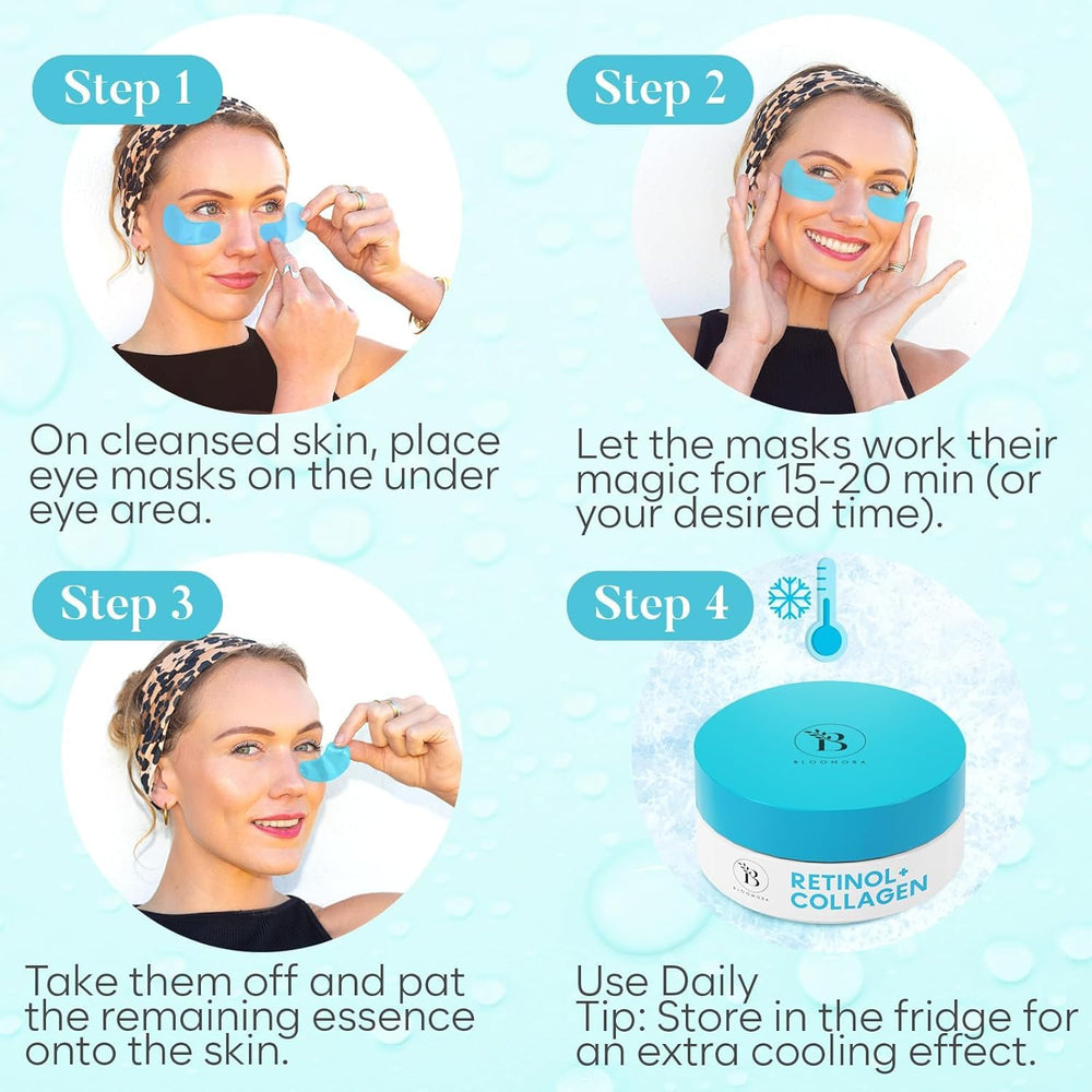 BLOOMORA regalo de parches ojos: regalo ideal para autocuidado femenino.
