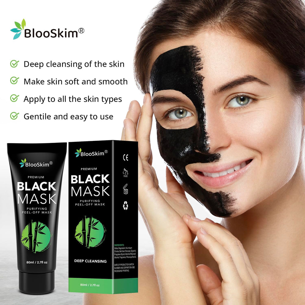 Textura negra que seca rápidamente para controlar brillos en el rostro.