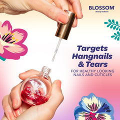 Blossom Cuticle Oil hecho en EE. UU. libre de crueldad.