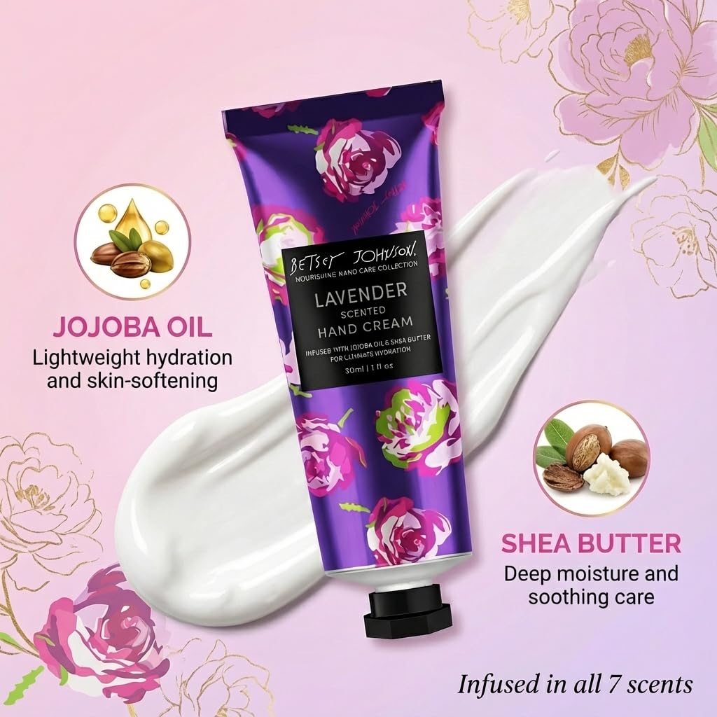 Betsey Johnson Higo y Azúcar crema de manos, aroma dulce y uso diario