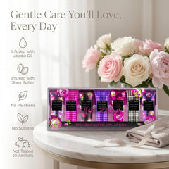 Betsey Johnson Lavanda crema de manos, aroma relajante y hidratación suave